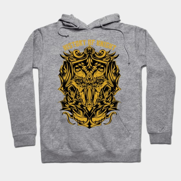 History of The Knight Hoodie by Kingdom Arts and Designs